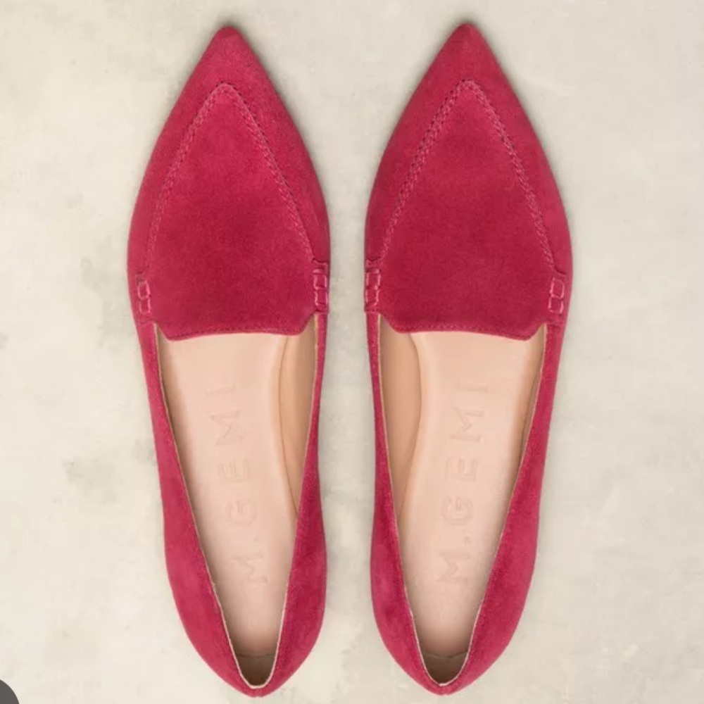 M. Gemi The Gia in Pink Azaela flat good condition